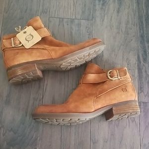 Born Jorgette Distressed Booties - New with Tags